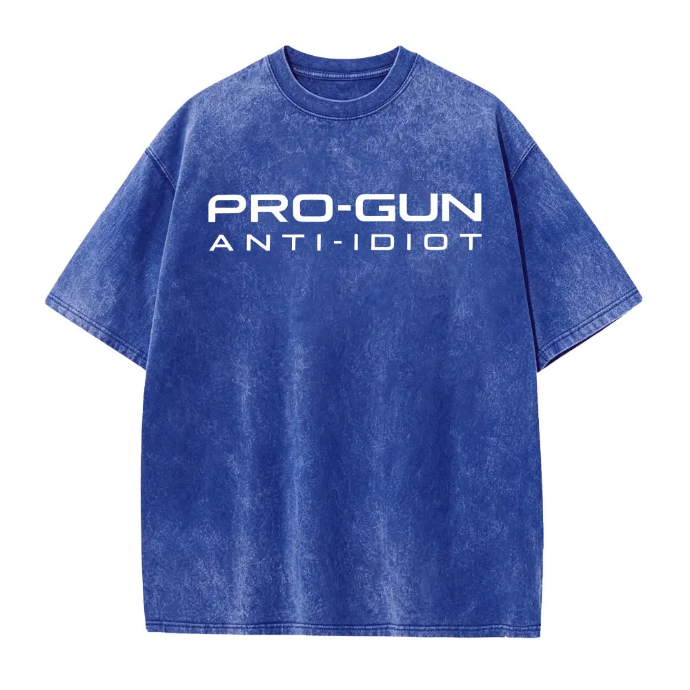 Men's 2A Patriot Pro-Gun Graphic T-Shirt - Seamless 100% Cotton Round Neck Short Sleeve Streetwear Top, Soft Easy Care Machine Washable All Seasons Menswear