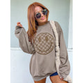 Color Smiley C.O.C. Graphic Pullover